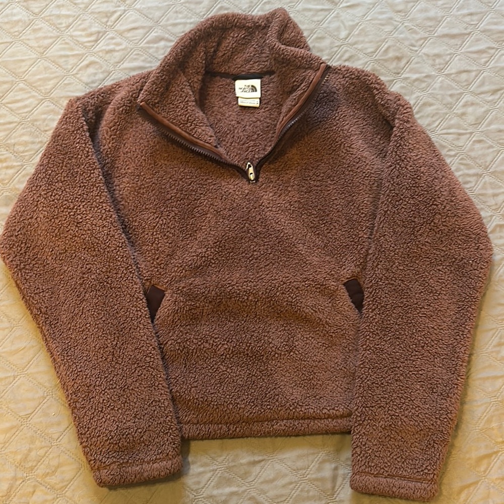The North Face Brown Fleece Pullover
